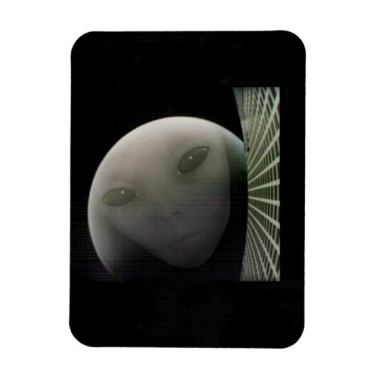 MarCO CubeSatエイリアン火星別 マグネット (縦)