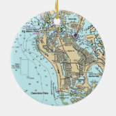 Marco Island flグラフ セラミックオーナメント (裏面)