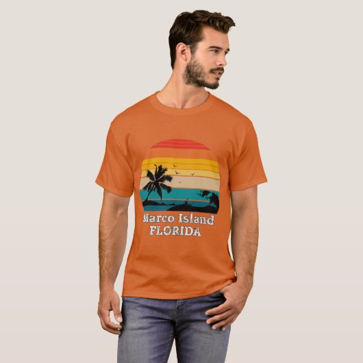 Marco Island FLORIDA Tシャツ (正面フル)