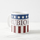 Marco Rubio 2016年スターとストライプ社長 コーヒーマグカップ (正面左)