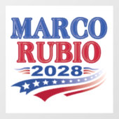 Marco Rubio 2028 (3st) ウィンドウサイン (シート)