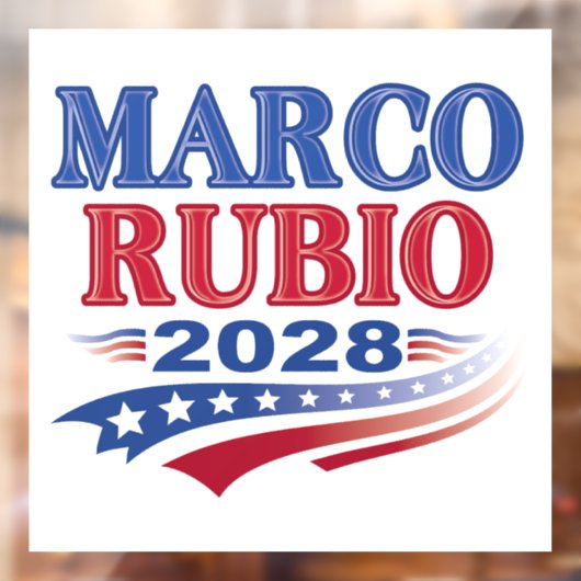 Marco Rubio 2028 (3st) ウィンドウサイン (シート2)
