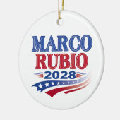 Marco Rubio 2028 (3st) セラミックオーナメント (左)