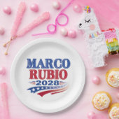 Marco Rubio 2028 (3st) ペーパープレート (パーティー)