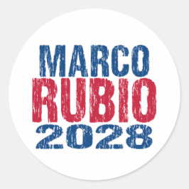 Marco Rubio 2028 (dis) ラウンドシール