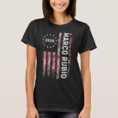Marco Rubio 2028 President 48 Election Campaign Us Tシャツ (正面)