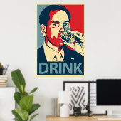 Marco Rubio - "Drink" Obama Parody Poster ポスター (ホームオフィス)