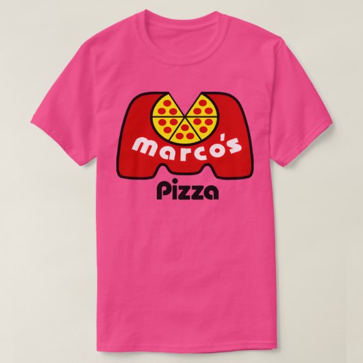 Marcos Pizza Resto  Tシャツ (デザイン正面)