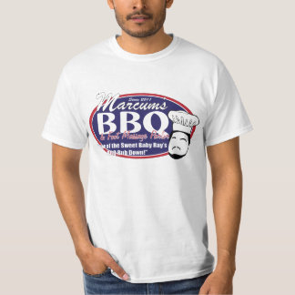 MarcumのBBQ及び足のマッサージパーラーの役人のティー Tシャツ