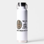 Marcus Aureliusほとんど必要なく幸せな生活を作る ウォーターボトル (正面)