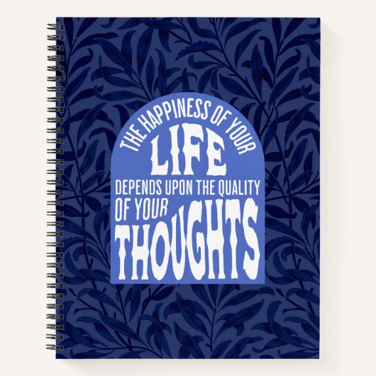 Marcus Aurelius引用文ストーイックジャーナリングノートブック ノートブック (正面)