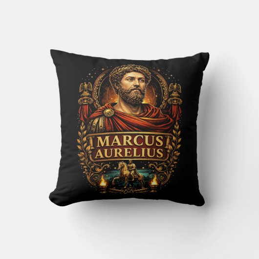 Marcus Aurelius クッション (正面)