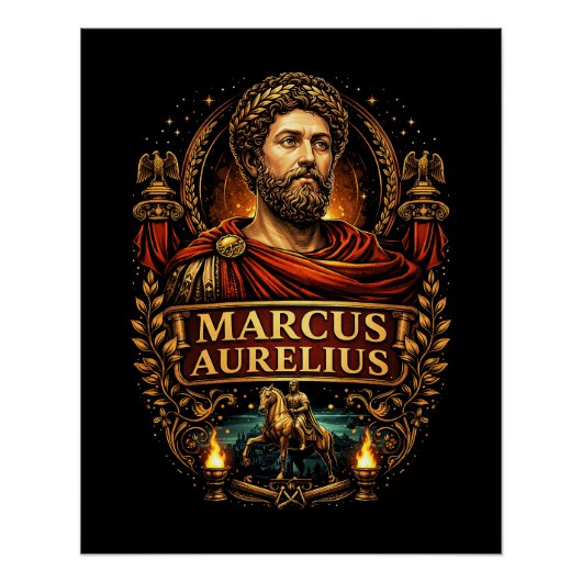 Marcus Aurelius ポスター (正面)