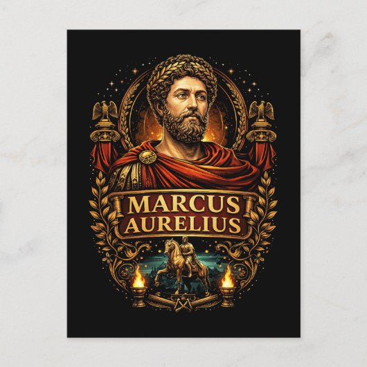 Marcus Aurelius ポストカード (正面)