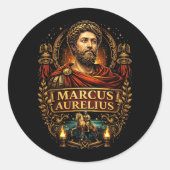 Marcus Aurelius ラウンドシール (正面)