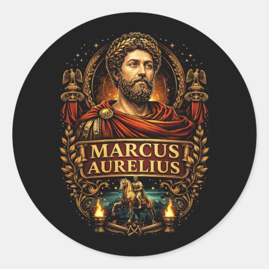Marcus Aurelius ラウンドシール (正面)