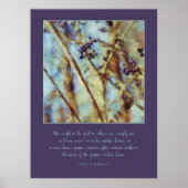 Marcus Aurelius "他の人に良いことをする"引用文 ポスター (正面)