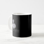Marcus Aurelius – 古代ローマ経済哲学ク コーヒーマグカップ (正面左)