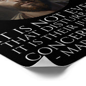 Marcus Aurelius - Ancient Roman Stoic Philosophy Q ポスター (角)