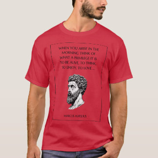 Marcus Aurelius MeditationsのTシャツ Tシャツ