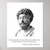 Marcus Aurelius Poster ポスター (正面)