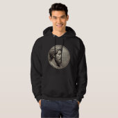 Marcus Aurelius Stoic Quote Hoodie パーカ (正面フル)