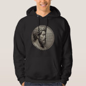 Marcus Aurelius Stoic Quote Hoodie パーカ (正面)