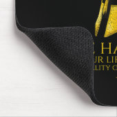 Marcus Aurelius Stoic Quote On Happness - Roman Ph マウスパッド (コーナー)