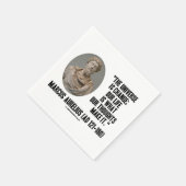 Marcus Aurelius Universe Change Life Thoughts Qte スタンダードカクテルナプキン (角)