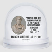Marcus Aurelius You Will Find Rest Vain Fancies (正面)
