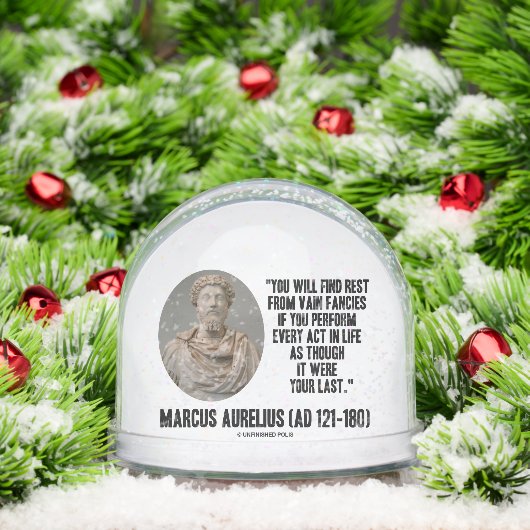 Marcus Aurelius You Will Find Rest Vain Fancies (クリスマス)