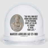 Marcus Aurelius You Will Find Rest Vain Fancies (裏面)
