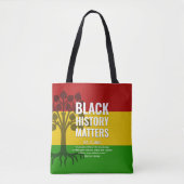 MARCUS GARVEY ブラックヒストリー トートバッグ (正面)