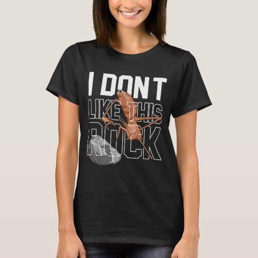 Marcus The Worm I Don't Like This Rock Funny Meme  Tシャツ (正面)