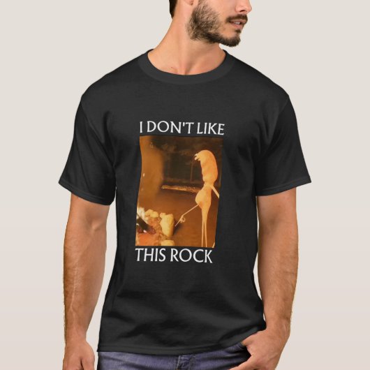 Marcus The Worm I Don't Like This Rock Funny Trend Tシャツ (正面)