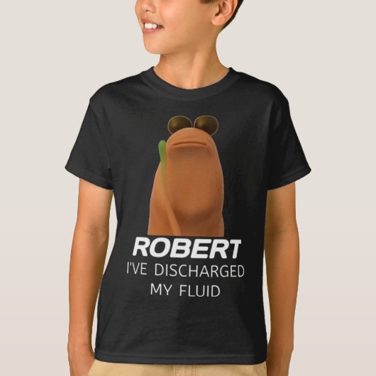 Marcus The Worm Robert I’ve Discharged My Fluid Ga Tシャツ (正面)