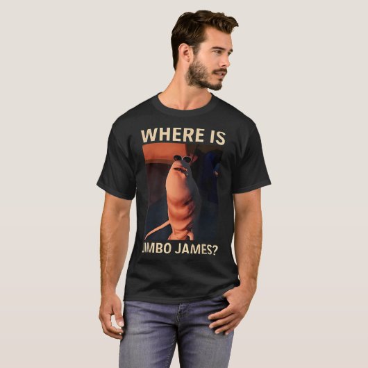 Marcus The Worm Where Is Jimbo James Funny Meme  Tシャツ (正面フル)