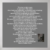 Marcus Tullius Cicero POSTER ポスター (正面)