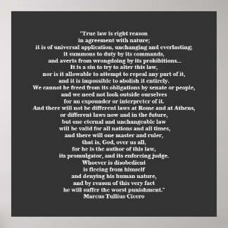 Marcus Tullius Cicero POSTER ポスター