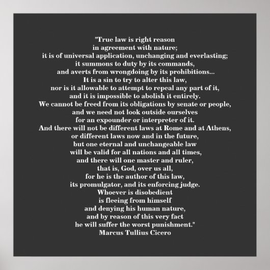 Marcus Tullius Cicero POSTER ポスター (正面)