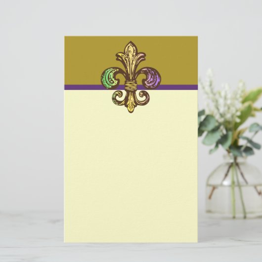 Mardi Fleur de Gras 便箋 (スタンド正面)