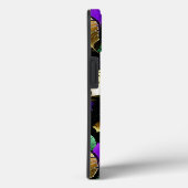 Mardi Grasの羽のシームレスなパターン Case-Mate iPhoneケース (裏面 / 右)
