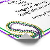 Mardi Grasシニア向けアクティビティディレクターパーティー ポスター (角)