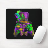 Mardi GrasビデオゲームコントローラEスポ子供へート マウスパッド (マウス)