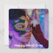 Mardi Grasフォトカード (正面)