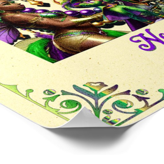 Mardi Grasポスター2024 ポスター (角)