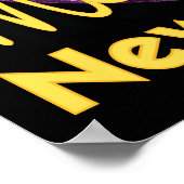 Mardi Grasマスクポスター – 2024 - New Orleans ポスター (角)