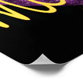 Mardi Grasマスクポスター – 2025 - Biloxi, MS. ポスター (角)