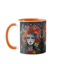 Mardi Grasマスク名を追加Flower Headdress