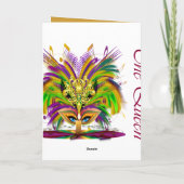 Mardi Grasマスク女王V 4 カード (裏面)